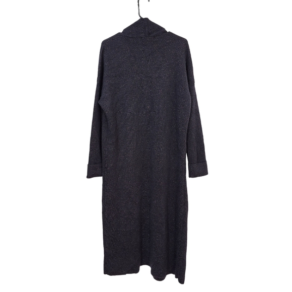 First Orme Women's Open Front Wool/Angora/Moher Blend Longline Cardigan - 2 - Picture 5 of 6